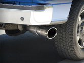 aFe MACHForce XP Stainless Steel Exhaust Cat-Back SS-409 4in Polished Tip 11-14 Ford F-150 EcoBoost V6-3.5L (tt) Catback aFe